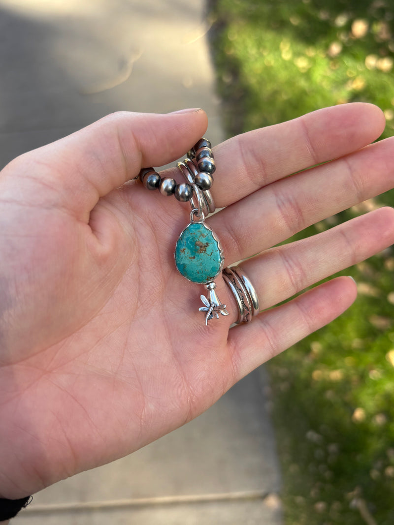 Royston Dragon Fly Blossom Pendant