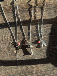 16 inch Pink Conch Chap Necklace