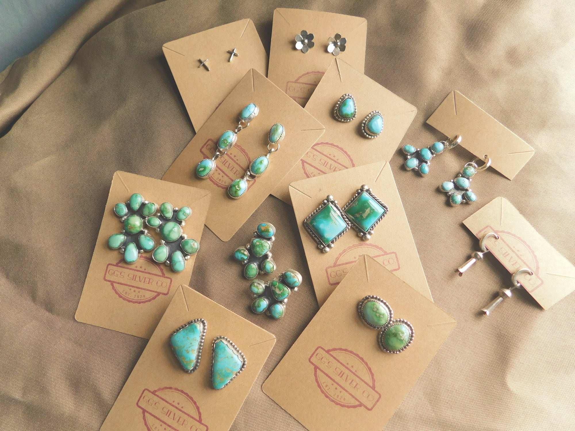 Sonoran Mountain Dangle Earrings