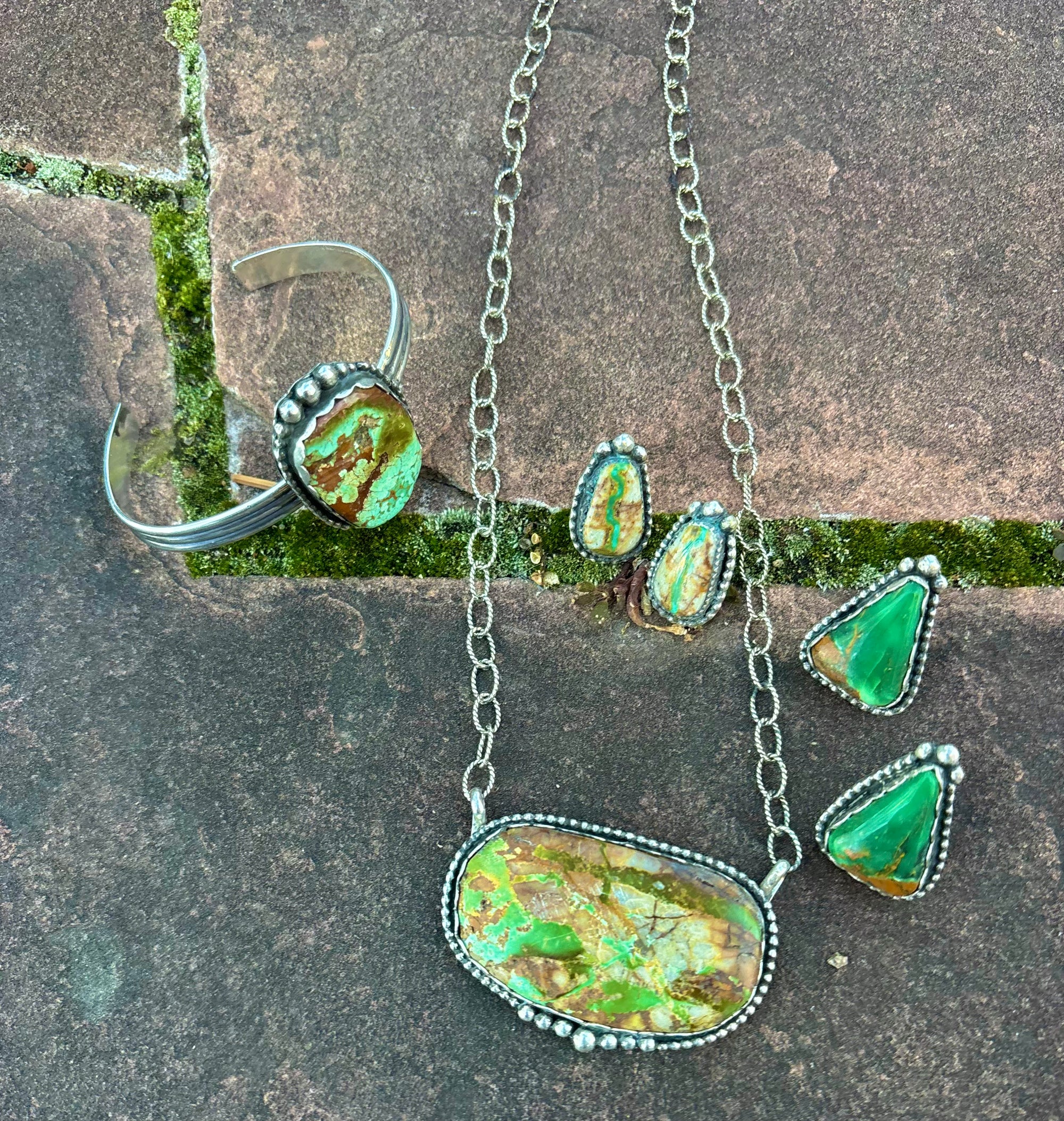 Royston Green Necklace