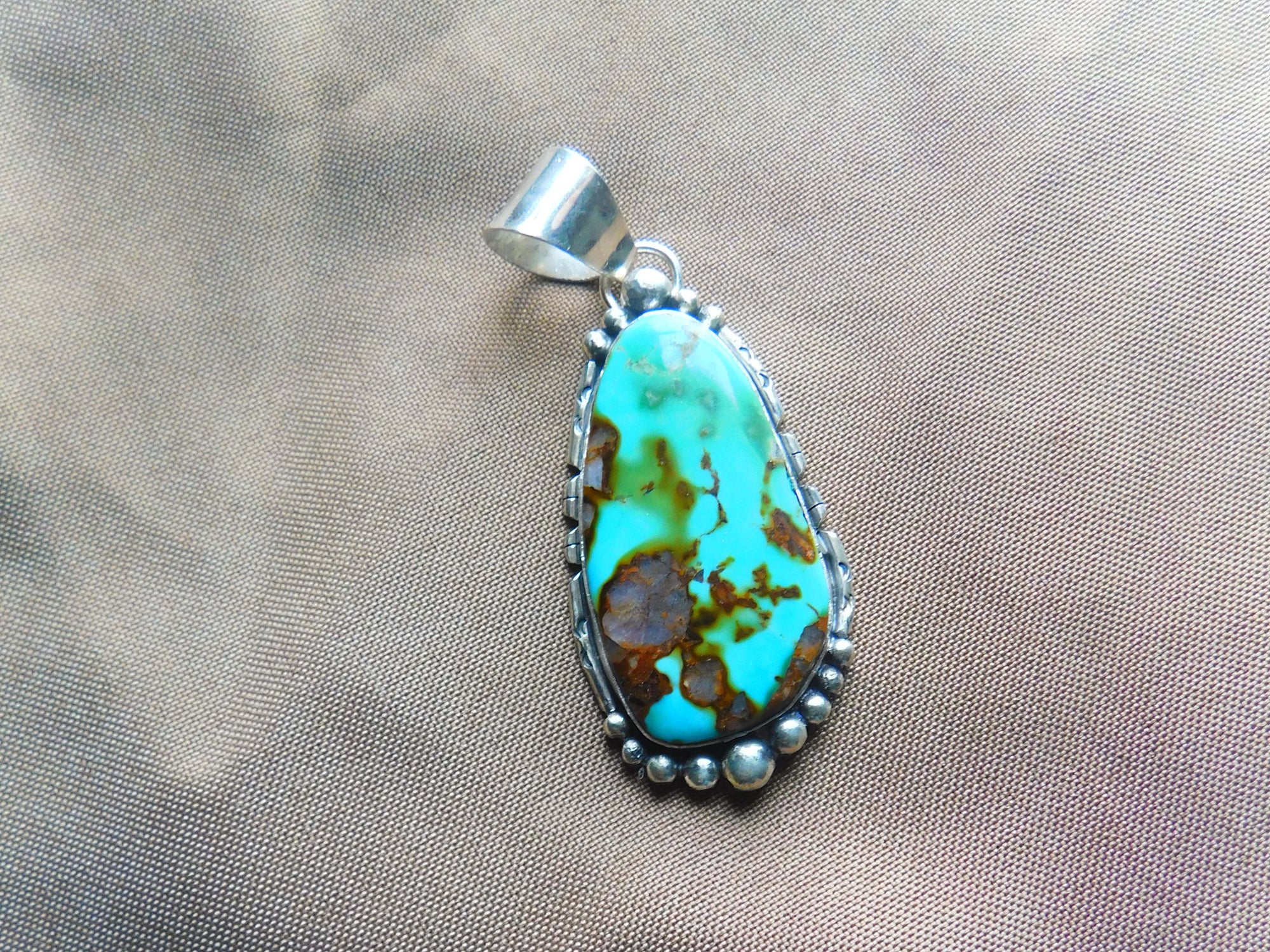 Palomino Turquoise Pendant