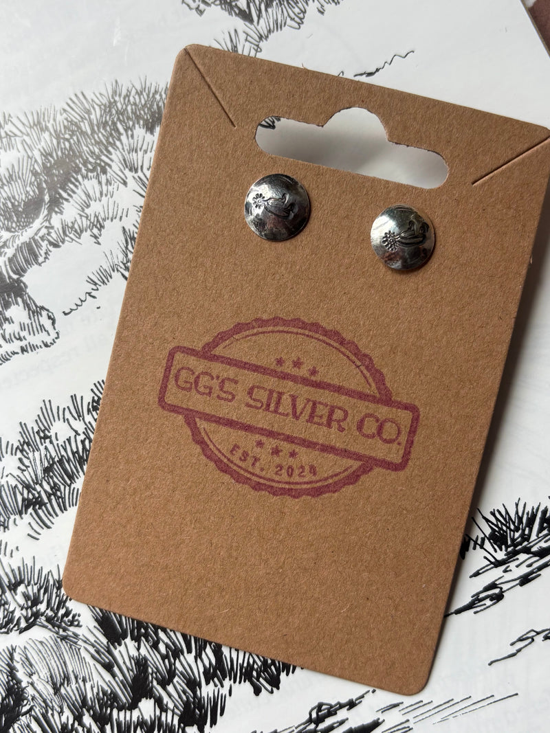 Domed Spur Earrings