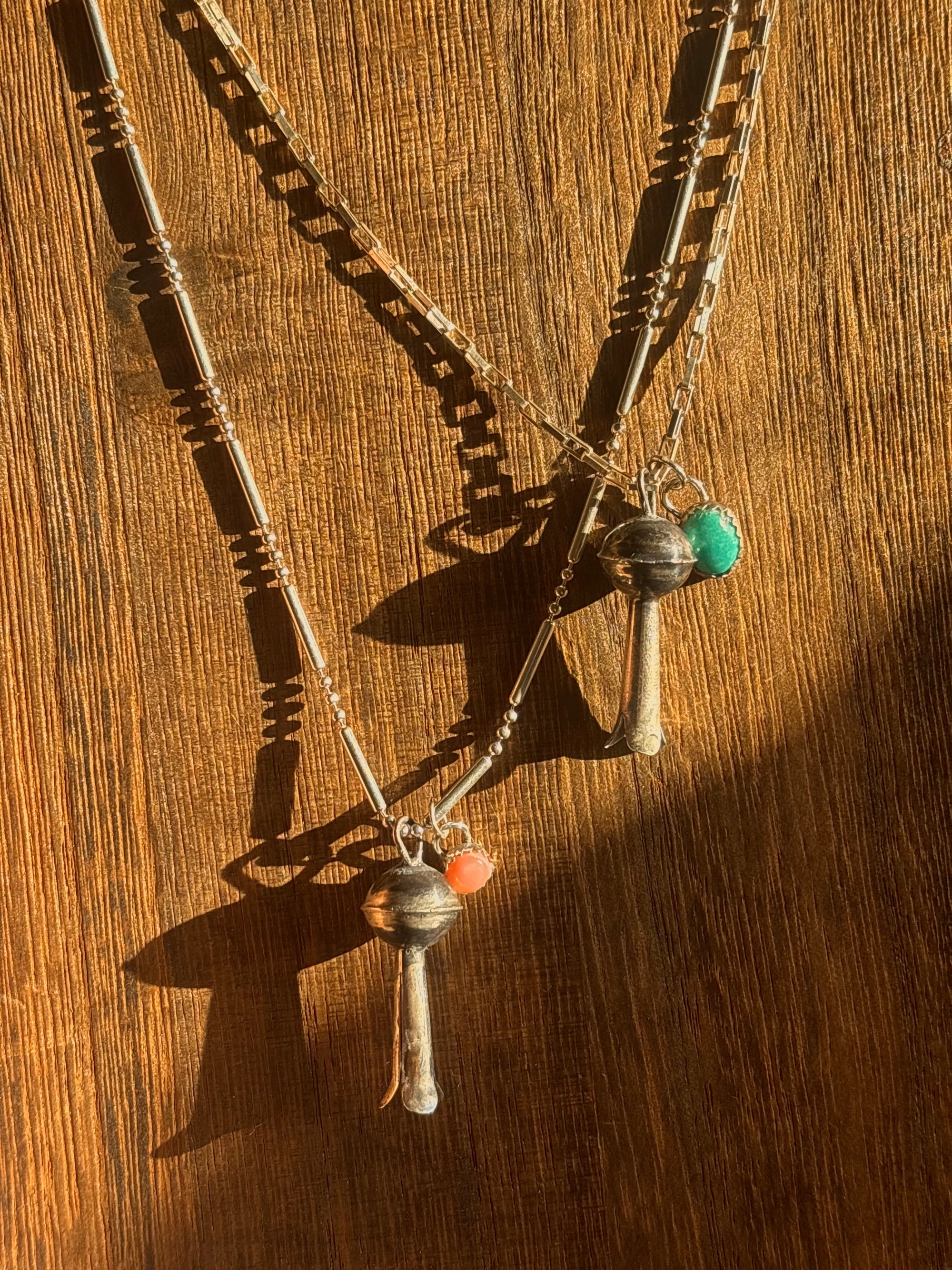 16 inch Kingman Blossom Necklace