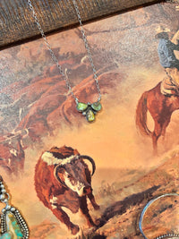 Palomino Varascite 16 inch Necklace