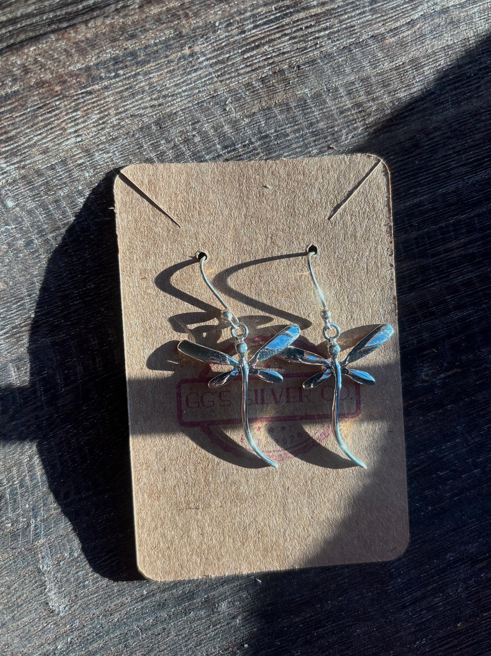 Dragon Fly Dangle Earrings