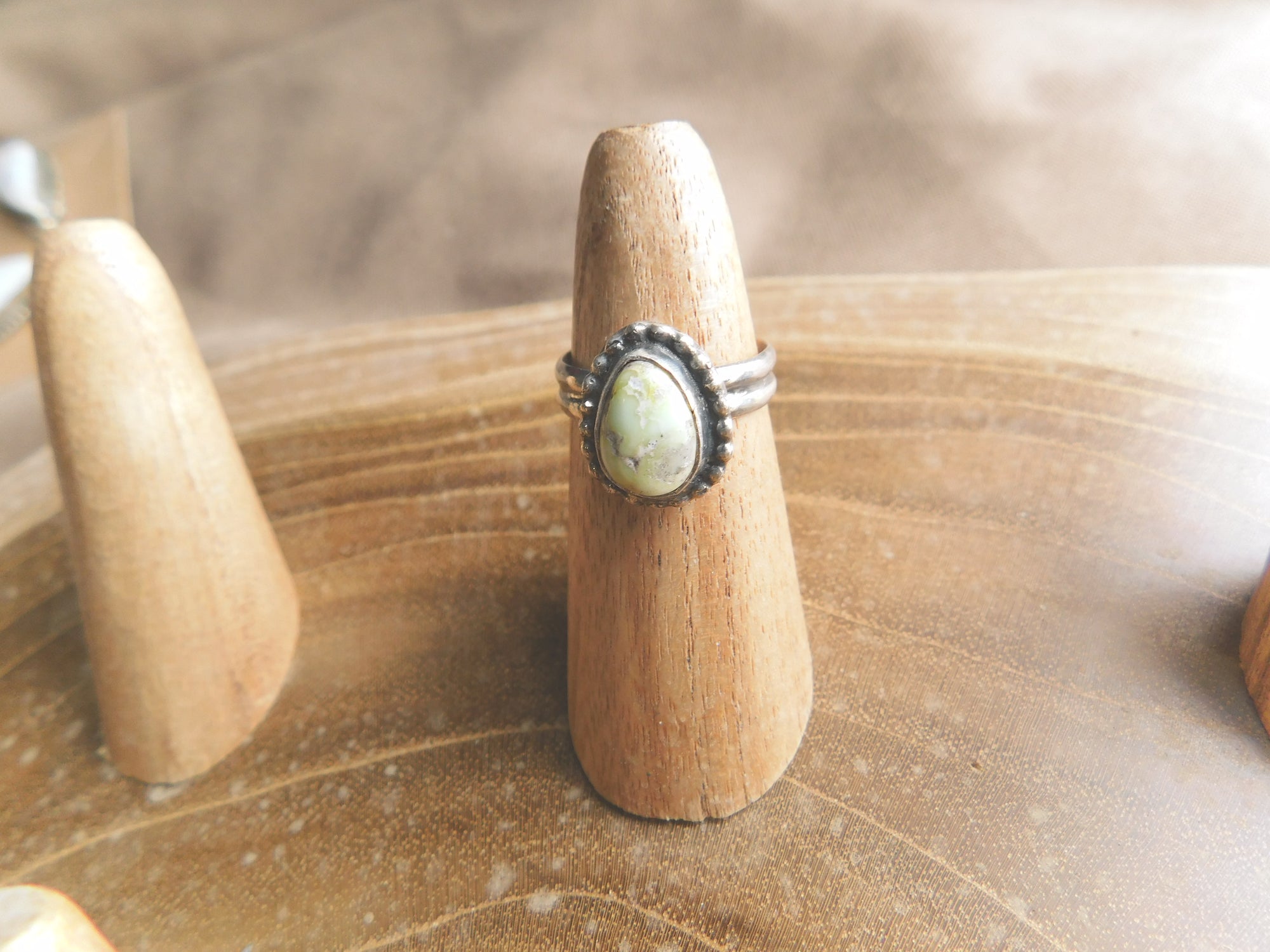 Size 6 Palomino Varscite Ring