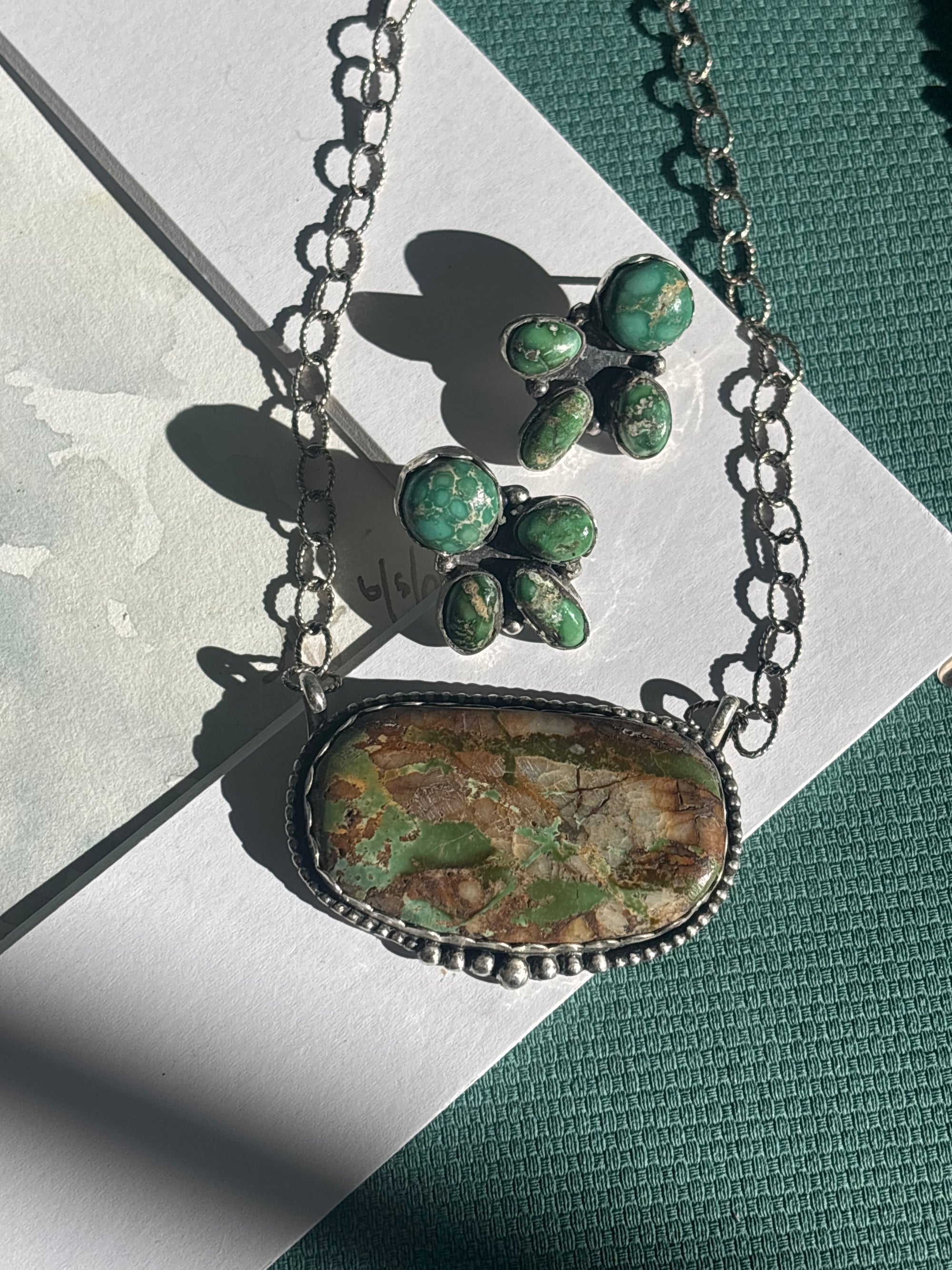 Royston Green Necklace