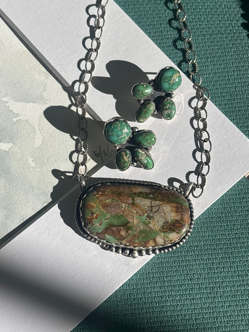 Royston Green Necklace