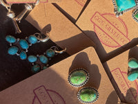 Emerald Valley Huggie Earrings