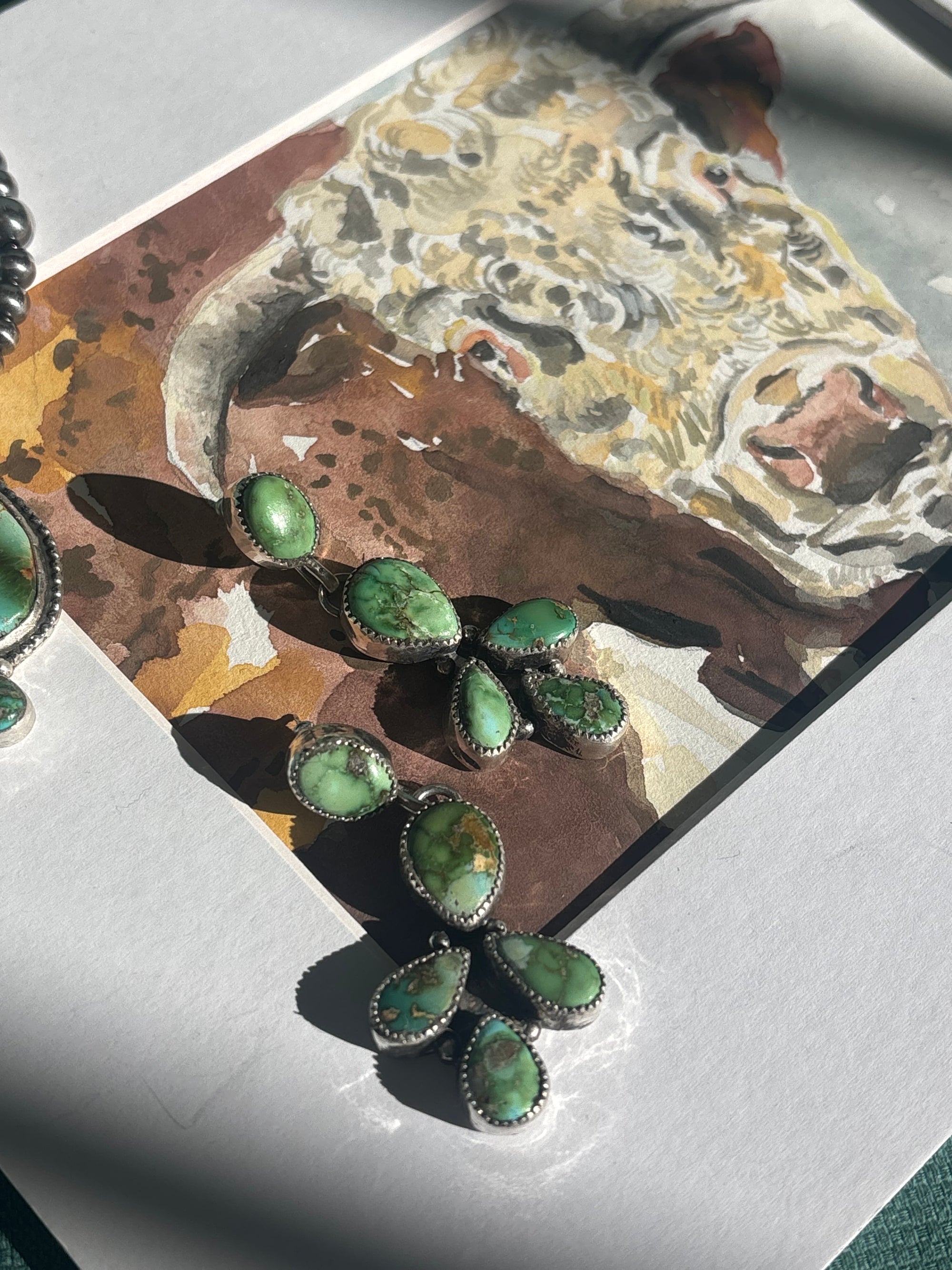 Sonoran Gold Statement Dangles