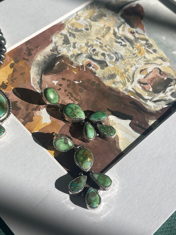 Sonoran Gold Statement Dangles