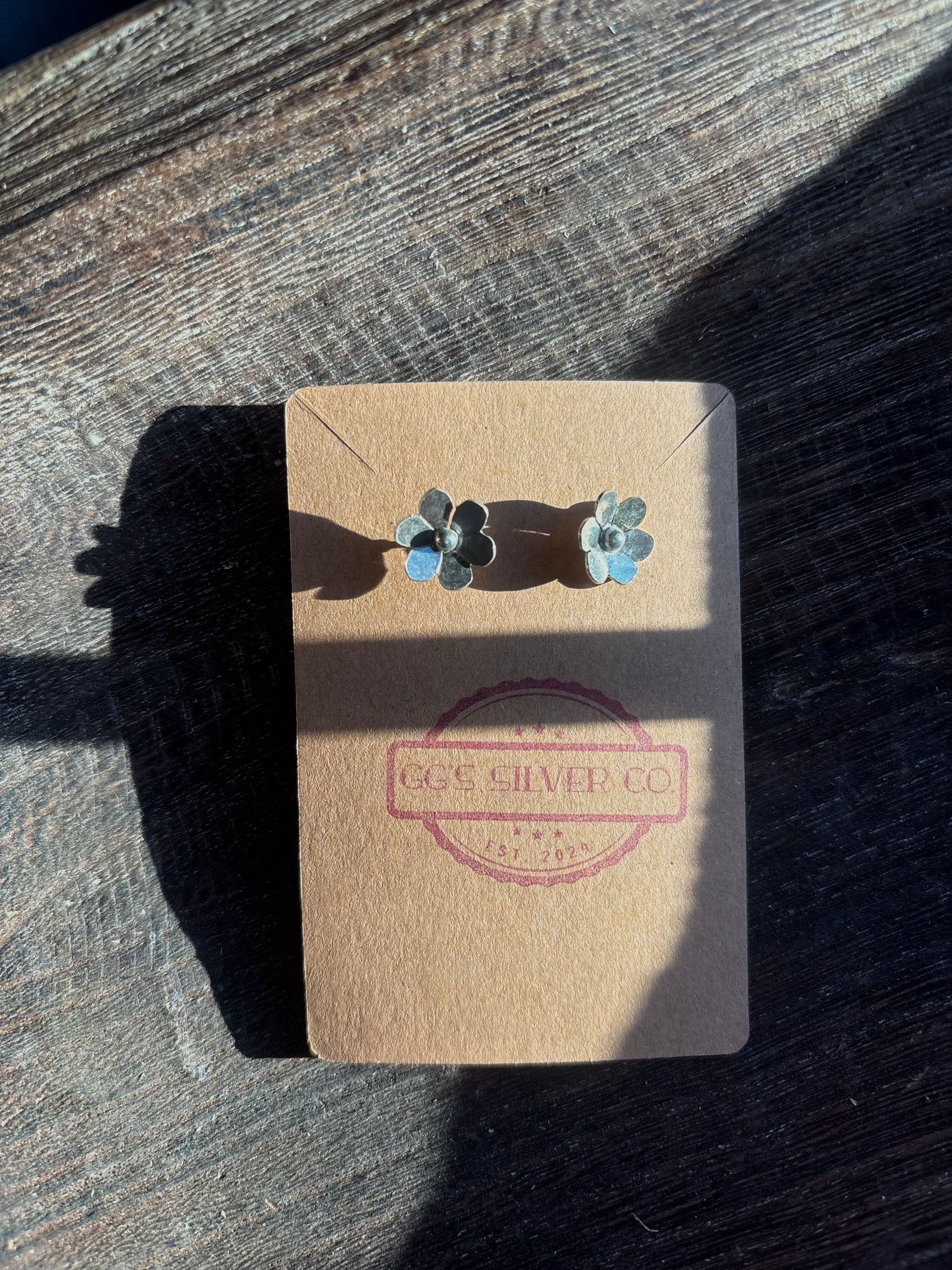 Handmade Flower Studs