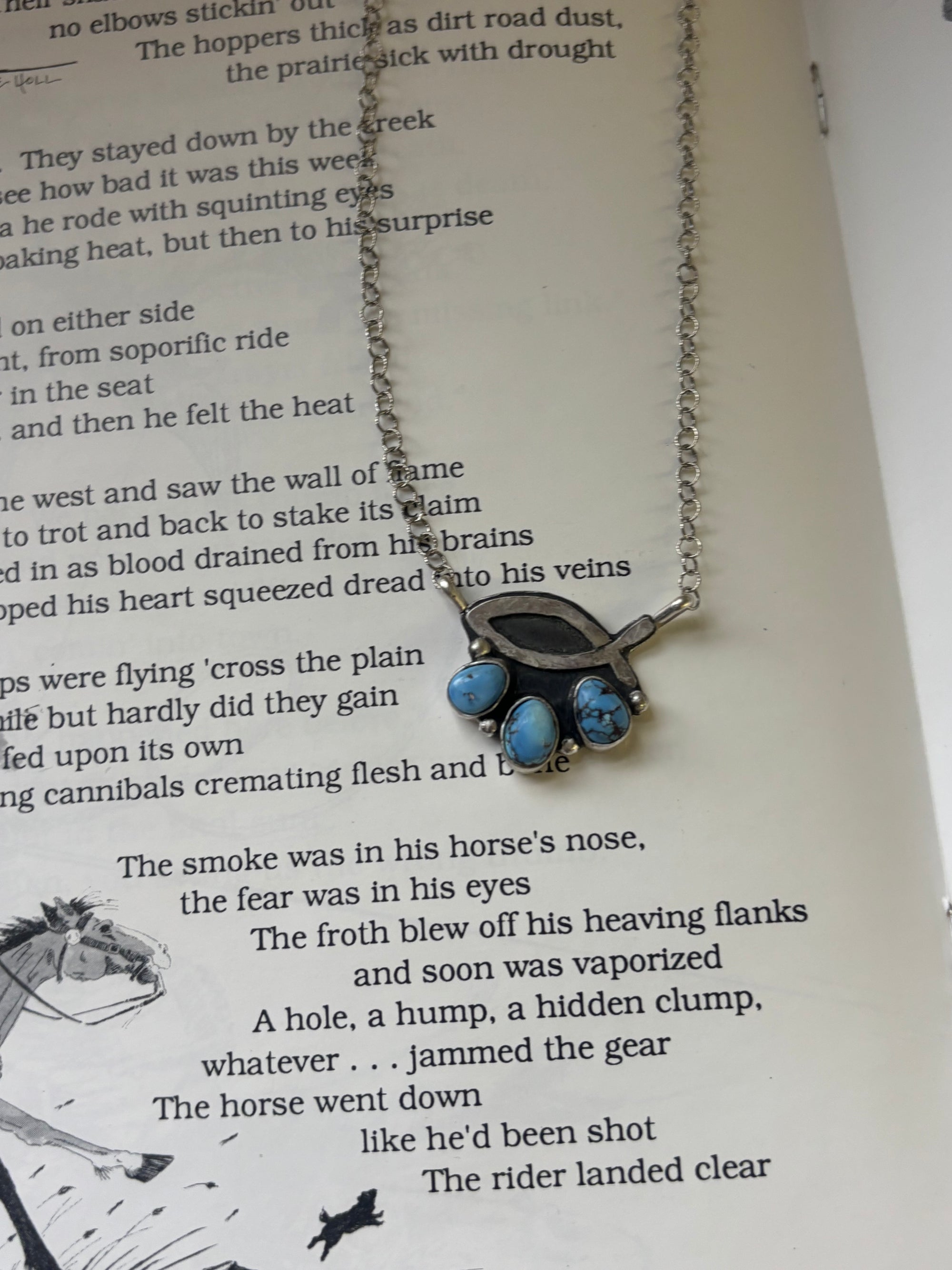 Golden Hills Jesus Fish Necklace